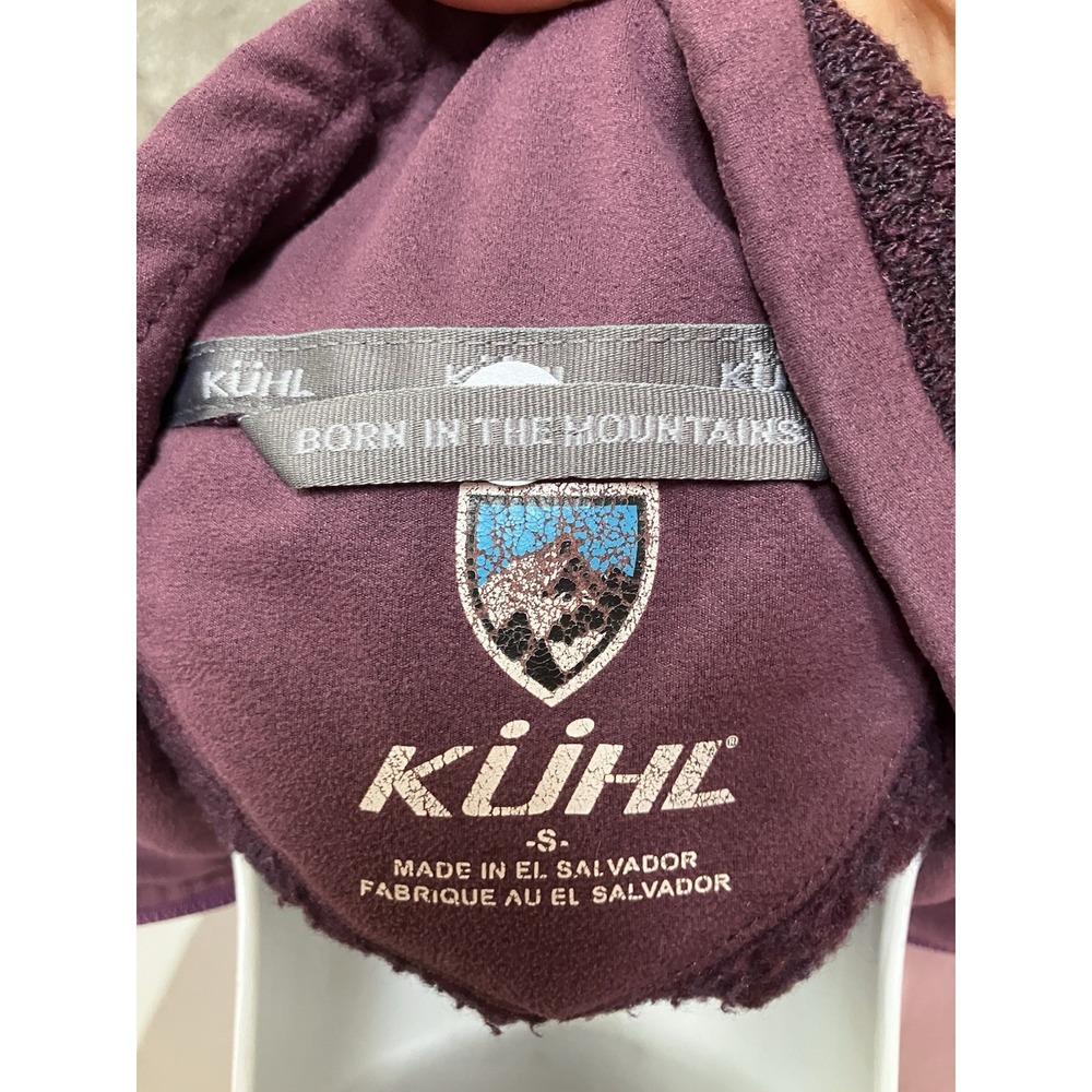 Kuhl Alfpaca Full Zip‎ Fleece Jacket Women's Size Small Purple - Picture 5 of 10